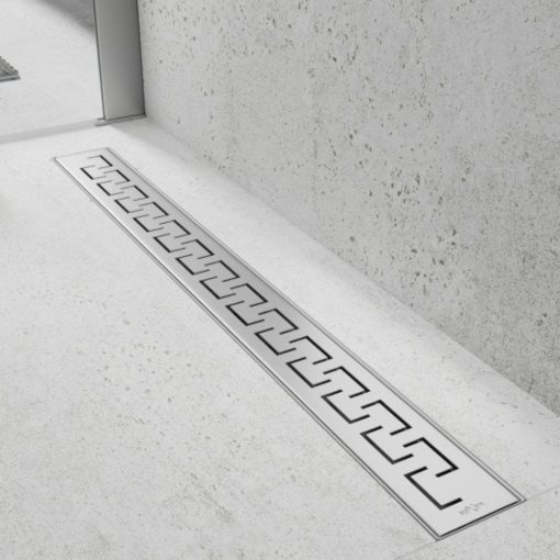 Mexen Flat M15 Chain 70 cm dlhý nerezový kompletný sprchový žľab