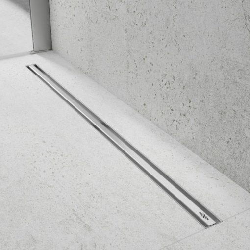 Mexen Flat Slim 70 cm dlhý ultra tenký nerezový kompletný sprchový žľab