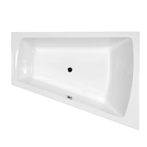 M-Acryl TRINITY 160x120 ľavá jedinečná akrylátová vaňa s nožičkami