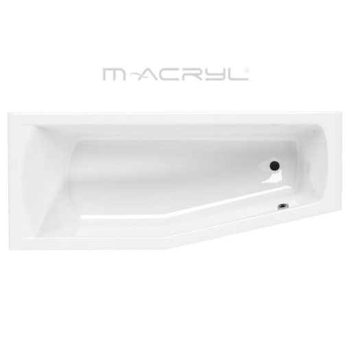 M-Acryl PRAKTIKA 160X70 ľavá akrylátová sprchová vanička s nožičkami