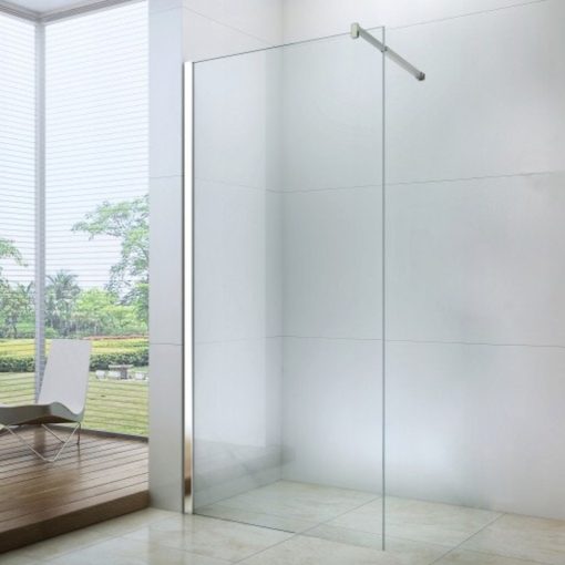 Mexen Walk-In Nano 120x190, 120 cm široká univerzálna sprchová zástena so 6 mm hrubým vodoodpudivým bezpečnostným sklom, výška 190 cm