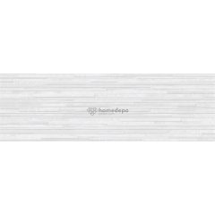   DURSTONE BANDS WHITE 31x98 cm pásikavý dekoračný obklad s 3D povrchom