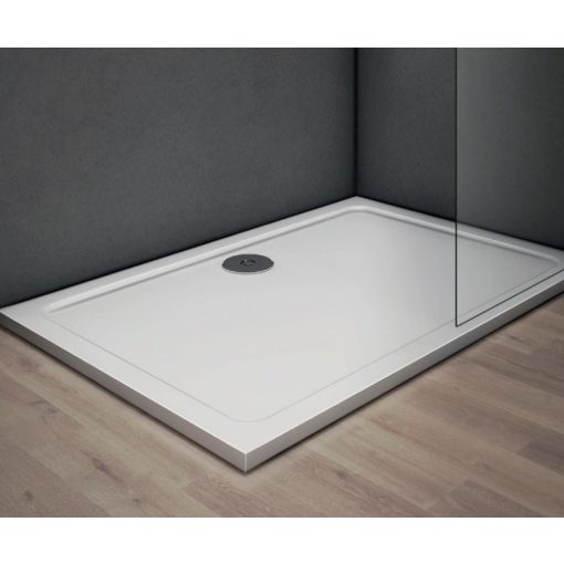 AQUATREND MMA T01 120x90 hranatá tenká sprchová vanička z umelého mramoru, výška 3 cm