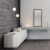 DURSTONE MUSTANG WHITE 31x98 cm porcelánový nástenný obklad s efektom prírodného kameňa