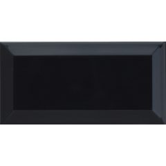  Metro Black 10x20 lesklý nástenný porcelánový obklad