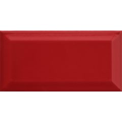  Metro Red 10x20 lesklý nástenný porcelánový obklad
