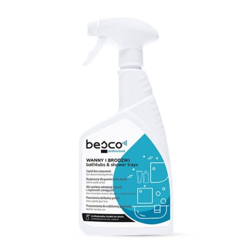 Besco profesionálny čistiaci prostriedok pre akrylátové vane, 500 ml