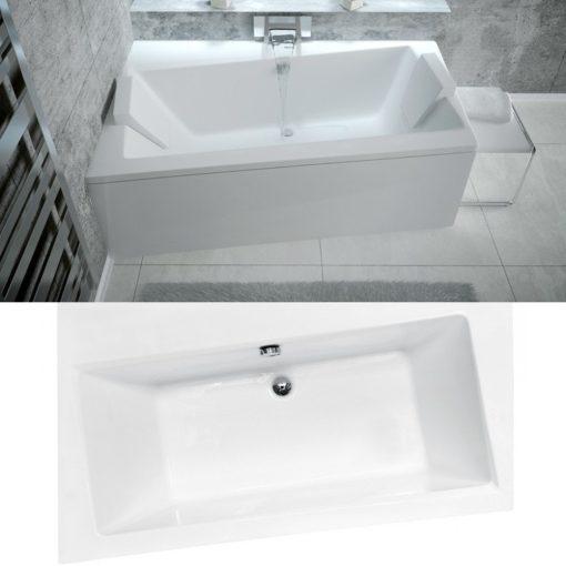 Besco INFINITY jedinečná akrylátová vaňa 150x90/160x100/170x110