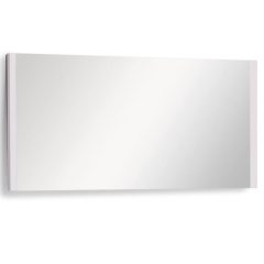   Wellis Elois White 120 cm široké nástenné kúpeľňové zrkadlo s bielym MDF rámom