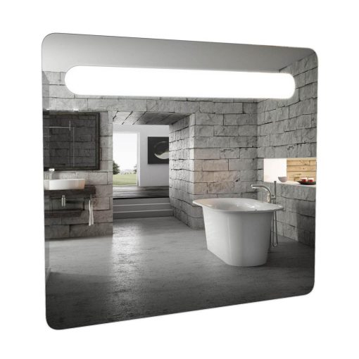 GAMMA 80 cm široké nástenné kúpeľňové zrkadlo s integrovaným LED osvetlením